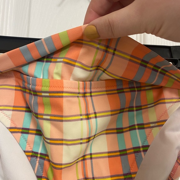 Victoria Secret plaid bandeau bikini Size L - Picture 11 of 13